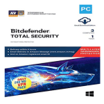 Bitdefender Total Security 3 Device 1 Year
