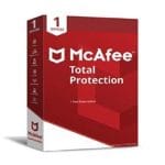 McAfee Total Protection 1 User 1 Year for Windows & Mac