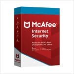 McAfee Internet Security 1 User 3 Years for Windows & Mac