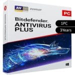 Bitdefender Antivirus 1 Device 3 Years