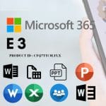 Office 365 E3 License 1 User 1 Year Email Delivery  ( Without Teams )