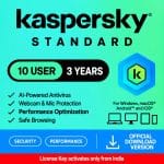 Kaspersky Standard 10 Devices 3 Years - Instant Delivery