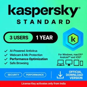 KASPERSKY STANDARD 1 USER 1 YEAR