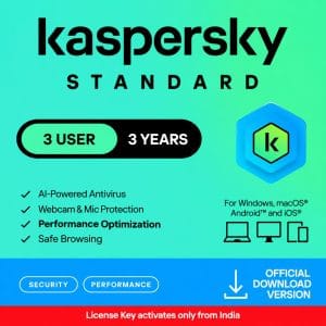 Kaspersky Standard 3 Devices 3 Years - Instant Delivery