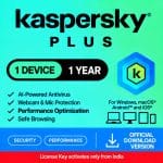 Kaspersky Plus 1 Device 1 Year - Instant Delivery