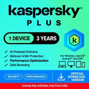 kaspersky plus 1 device 3 years