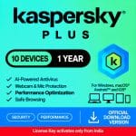 Kaspersky Plus 10 Devices 1 Year - Instant Delivery
