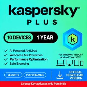 kaspersky plus 10 devices 1 year