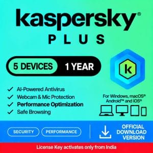 kaspersky plus 5 devices 1 year