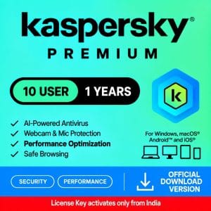 kaspersky premium 10 devices 1 year