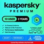 Kaspersky Premium 10 Devices 3 Years - Instant Delivery