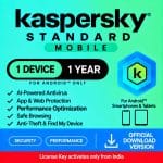 Kaspersky Standard Mobile 1 Device 1 Year - Instant Delivery
