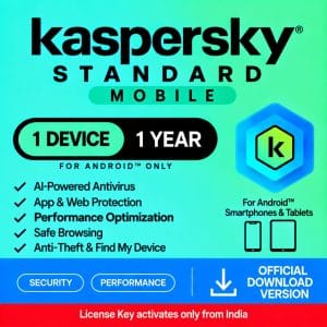 kaspersky standard mobile 1 device 1 year